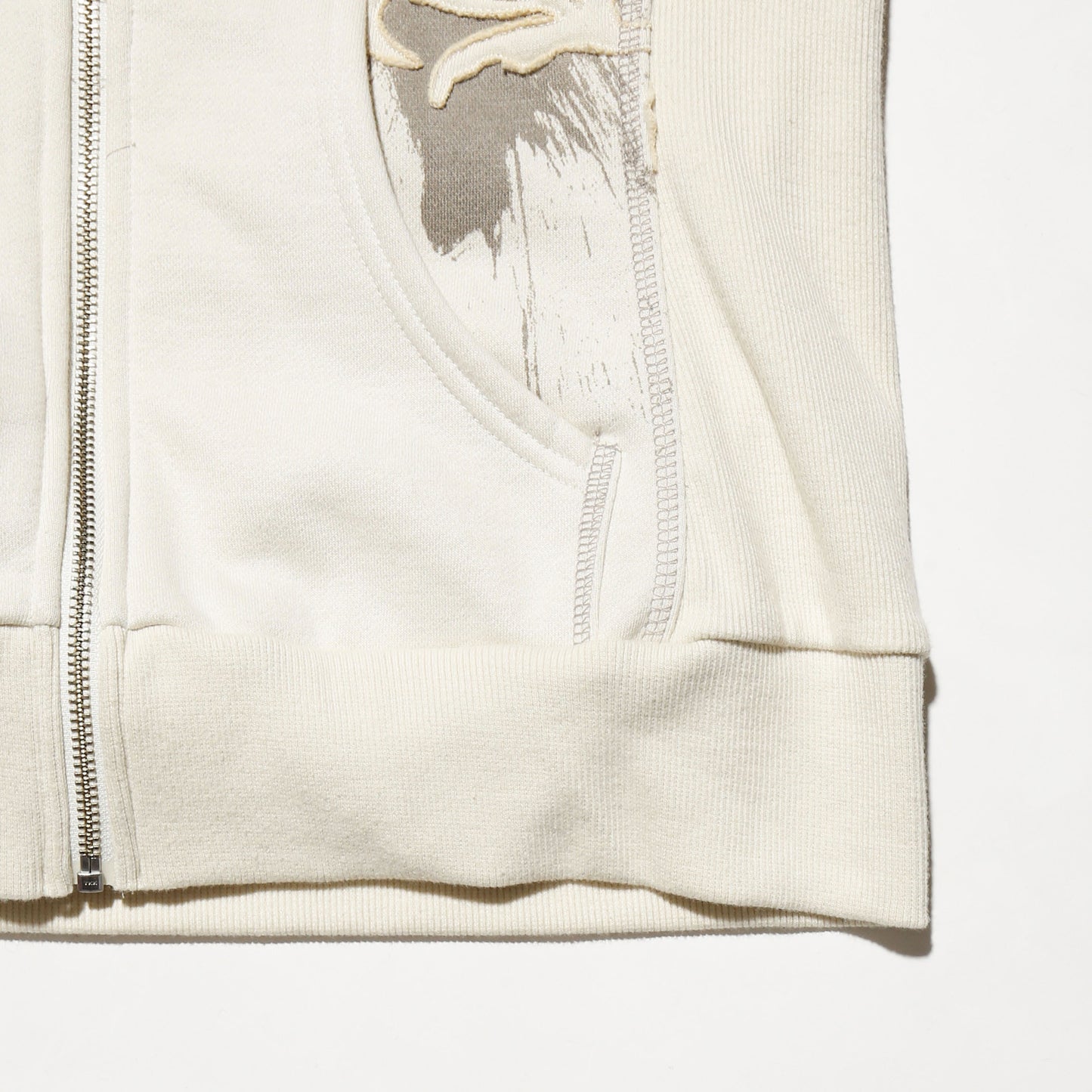 vintage 00's oakley splatter zip hoodie