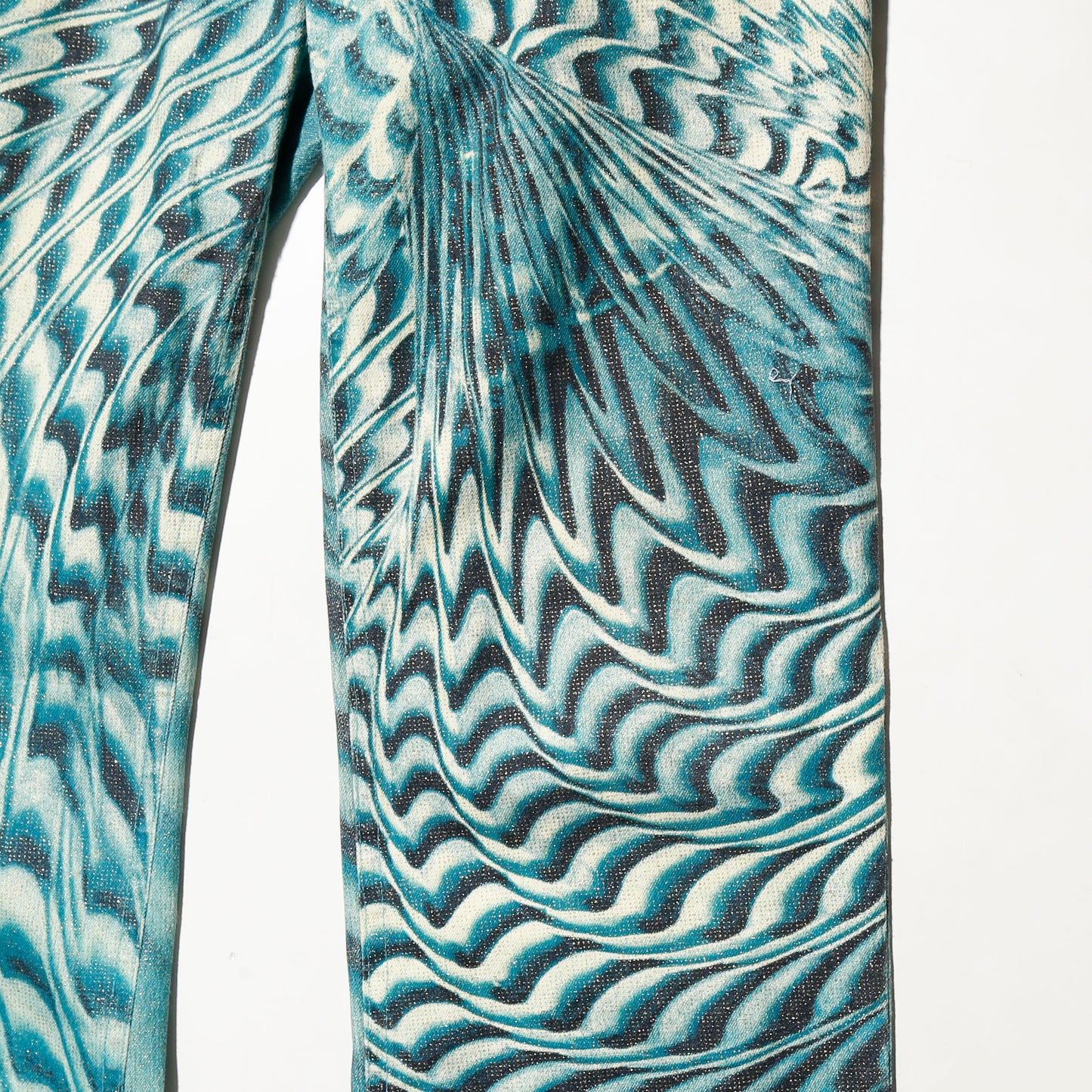 s/s2001 Roberto Cavalli illusion jeans