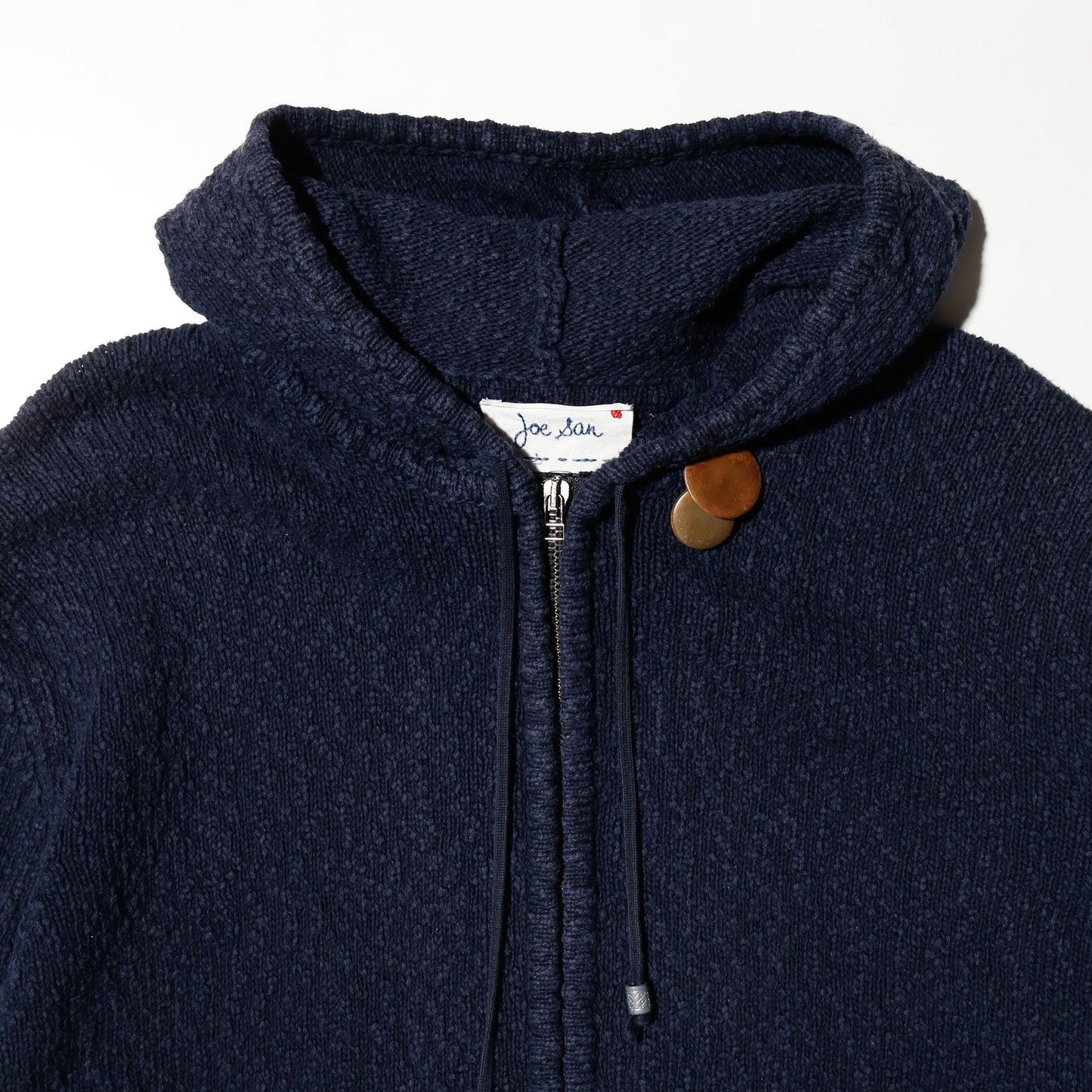 vintage french teryy hoodie, with copper badge