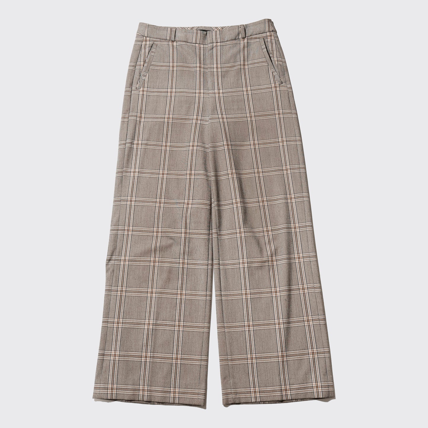 vintage banana republic check wide slacks