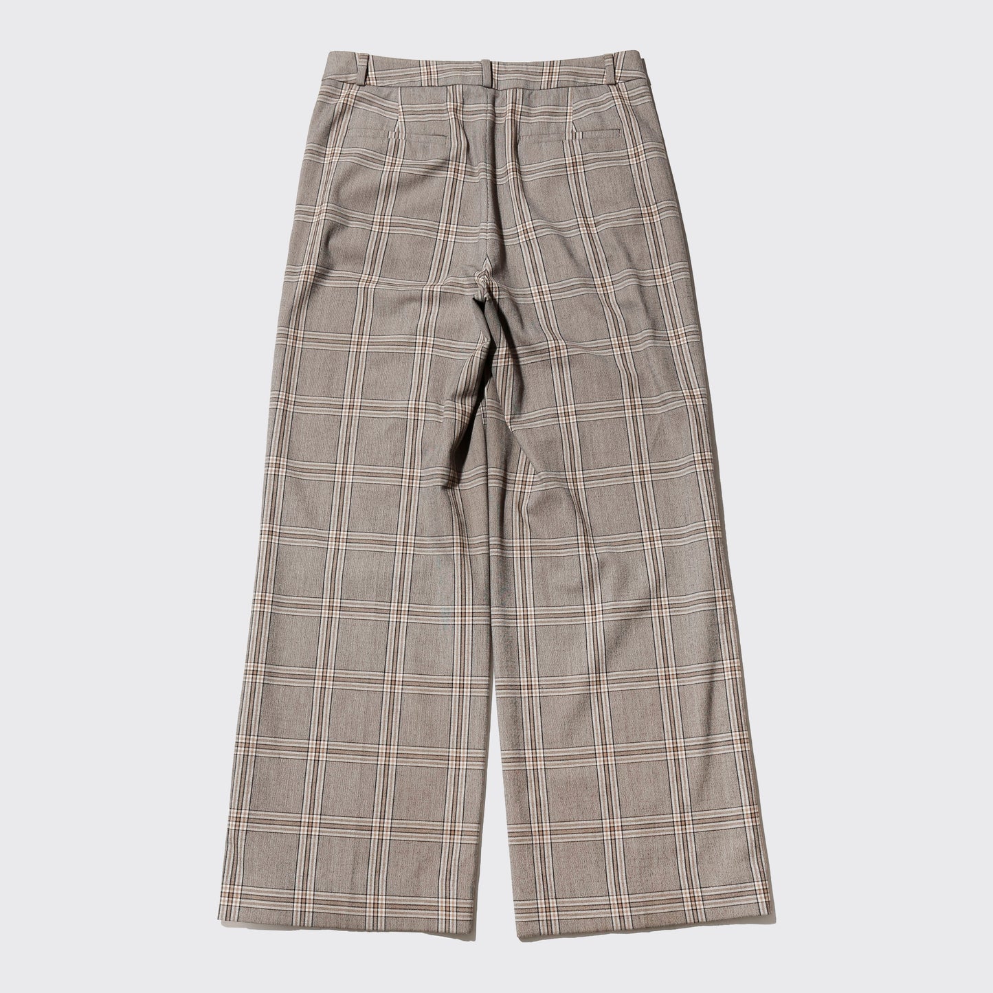 vintage banana republic check wide slacks