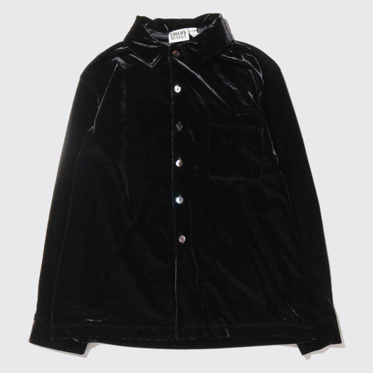 vintage chicos velvet shirt