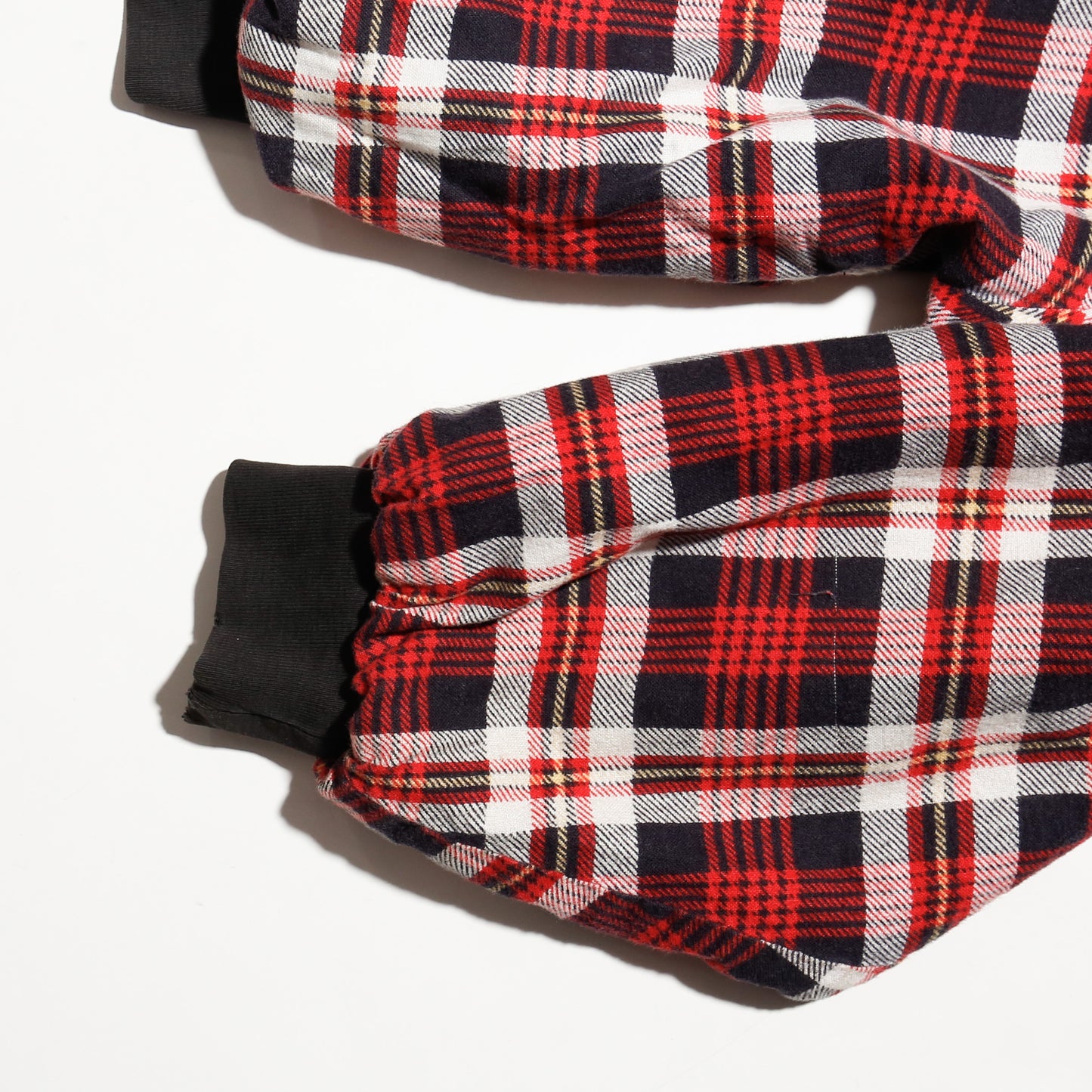 vintage reversible check hoodie, with copper badge