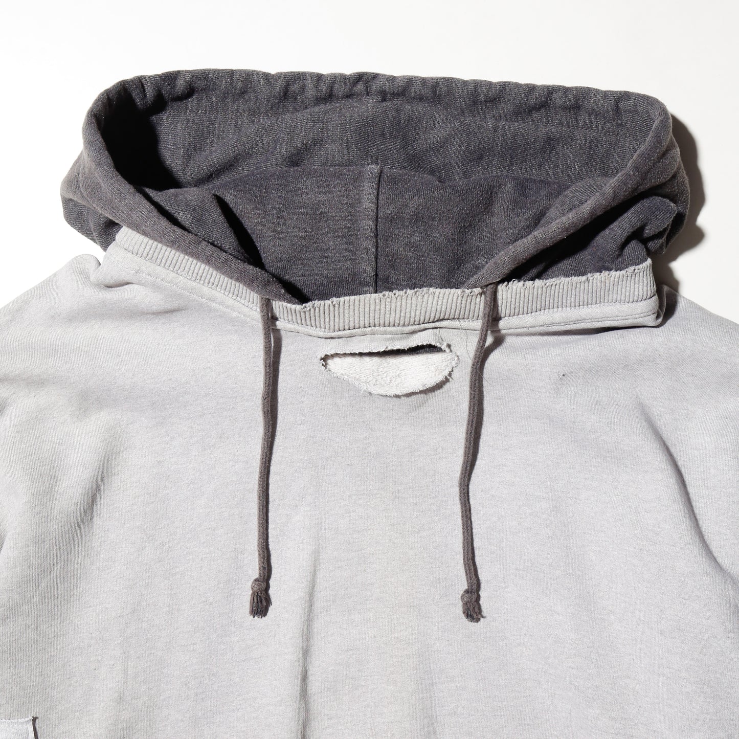 *one-off hybrid emble hoodie