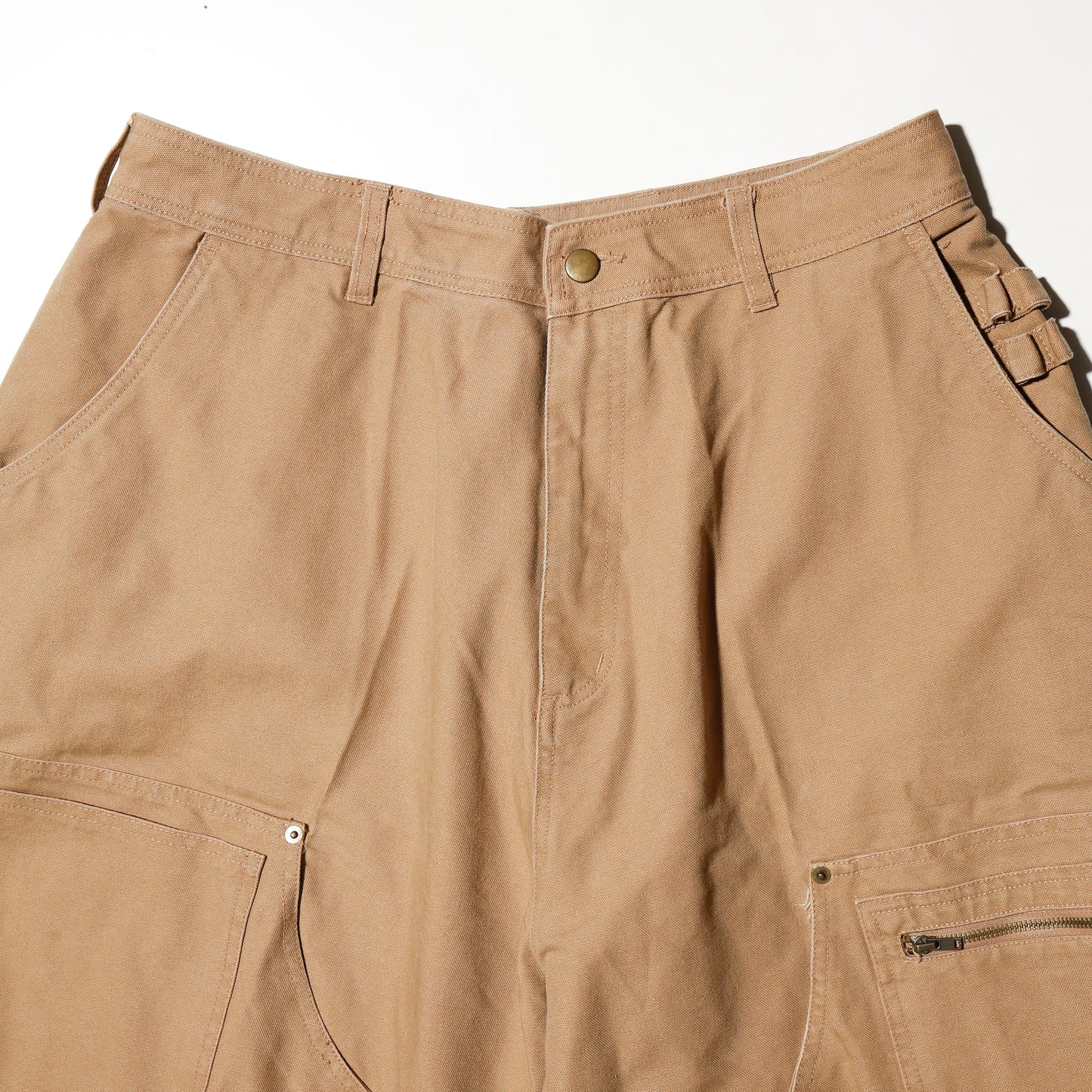 vintage double knee pocket carpenter shorts