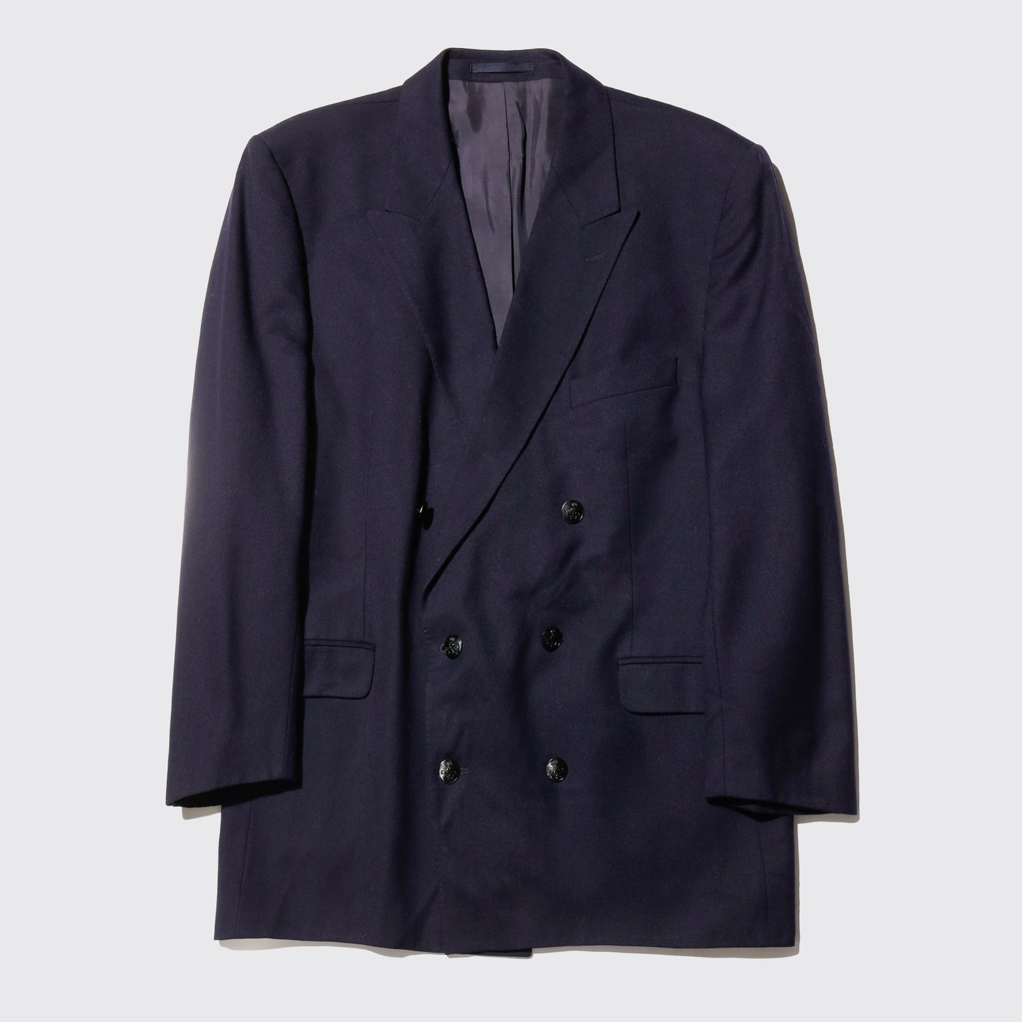 vintage 80's Yves Saint Laurent 6b double breasted tailored jacket