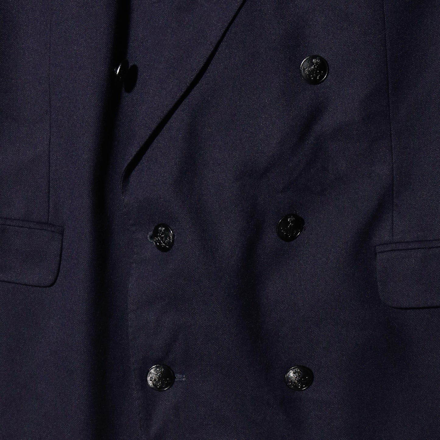 vintage 80's Yves Saint Laurent 6b double breasted tailored jacket