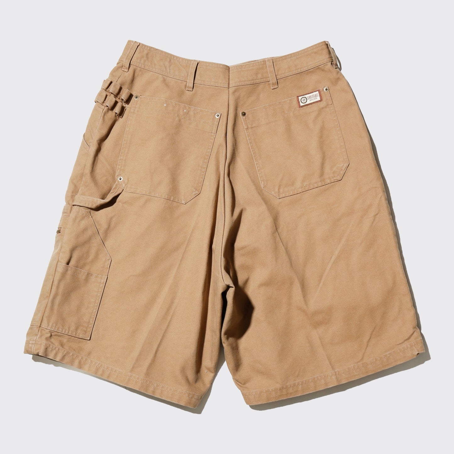 vintage double knee pocket carpenter shorts