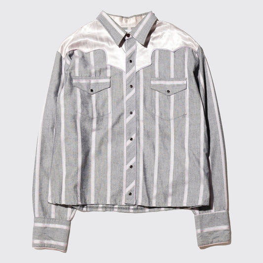 vintage shiny western shirt