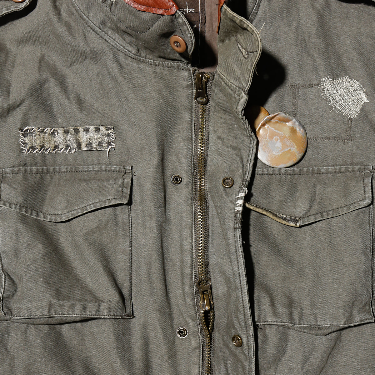 vintage craft field jacket with kapper badge