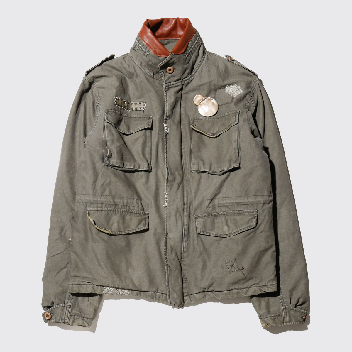vintage craft field jacket with kapper badge
