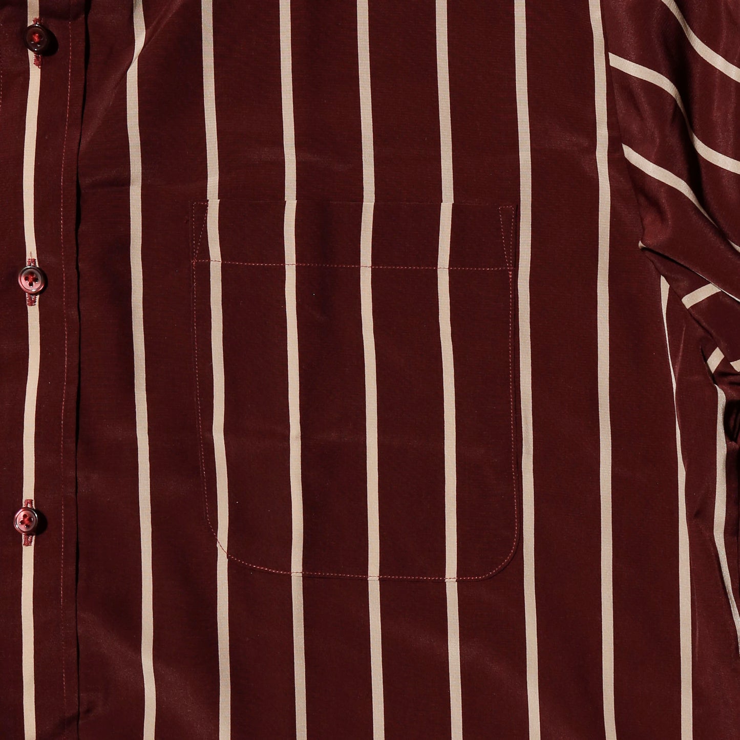 vintage burgundy stripe shirt