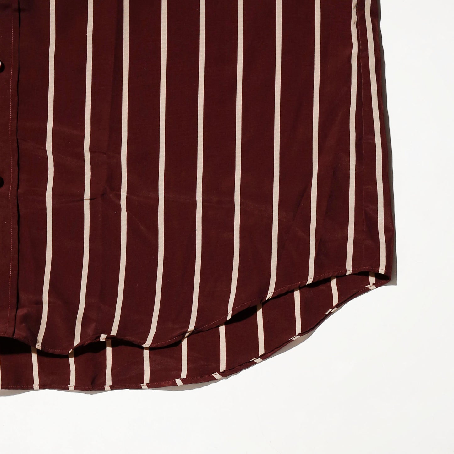 vintage burgundy stripe shirt