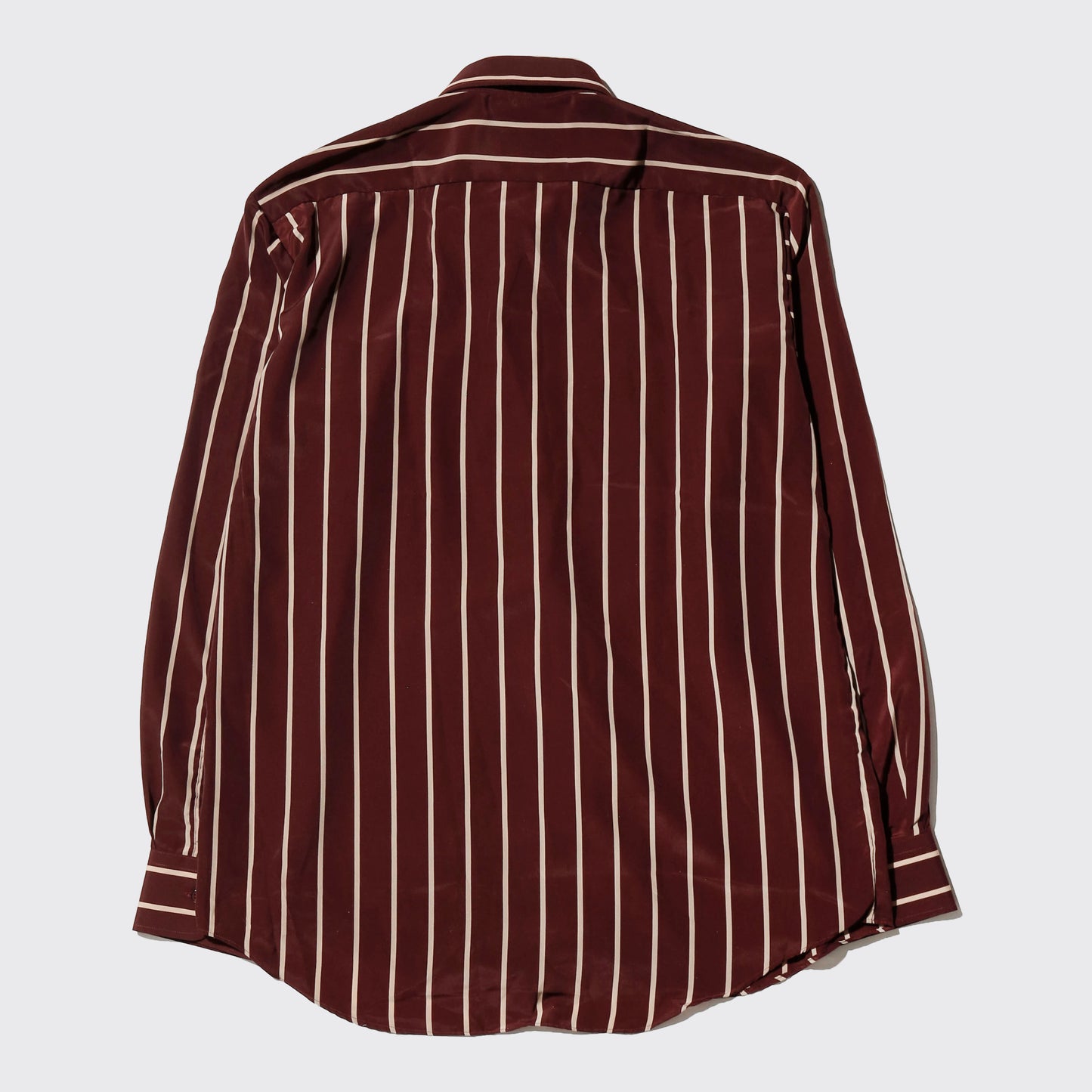 vintage burgundy stripe shirt