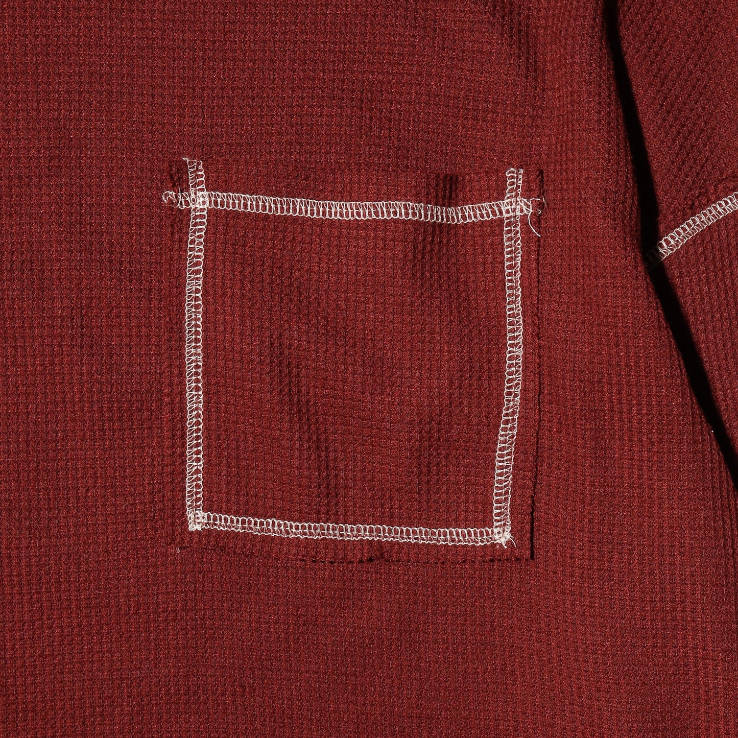 vintage stitched waffle cut sew