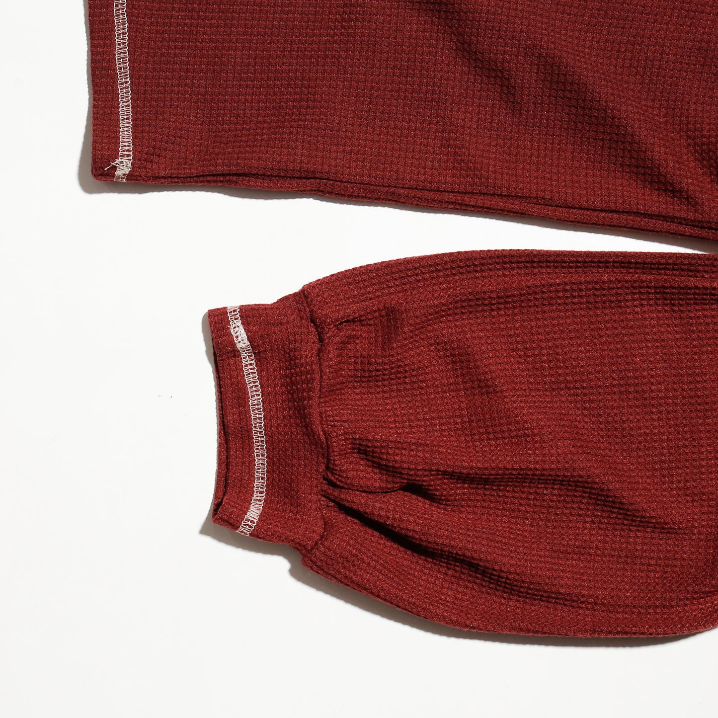 vintage stitched waffle cut sew