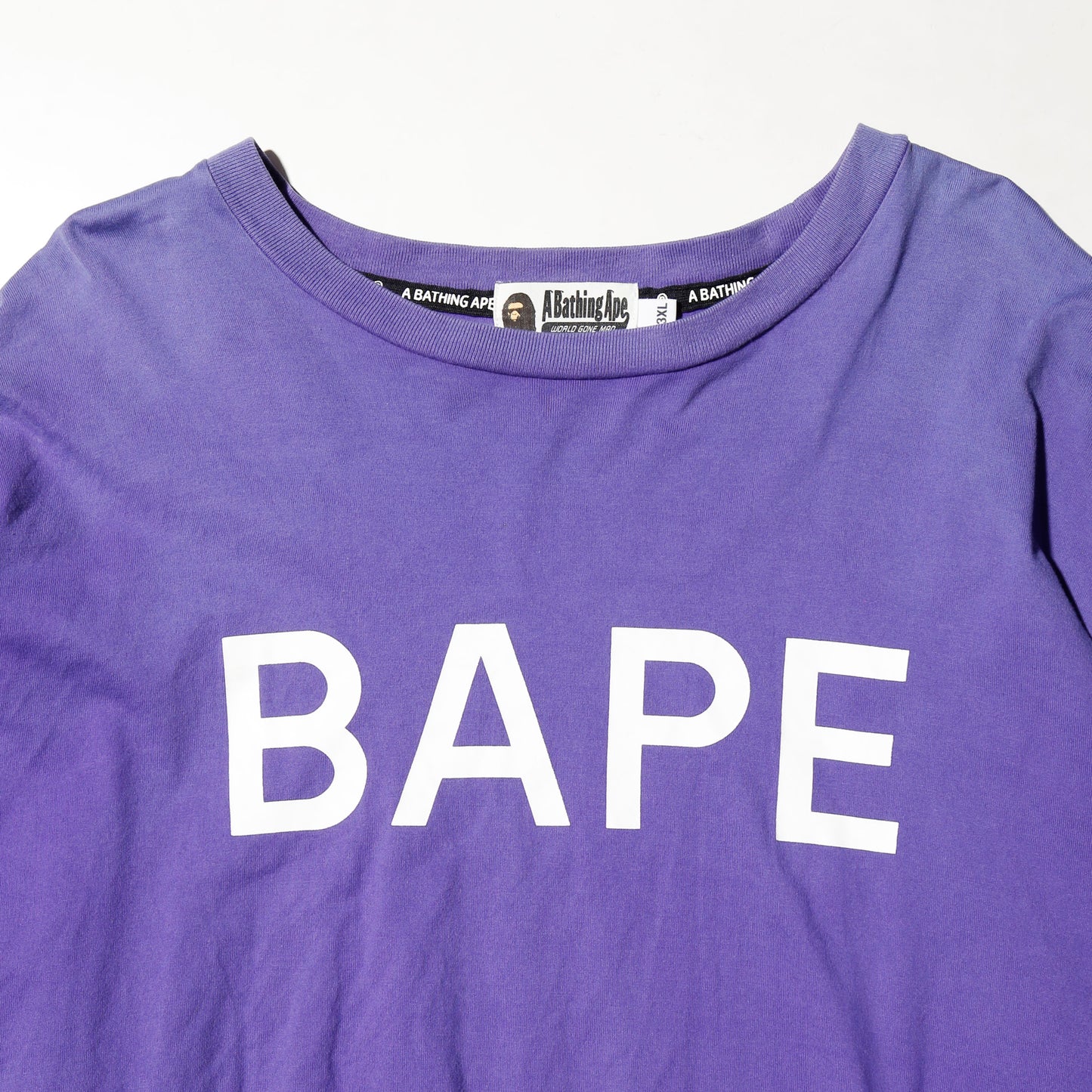 A BATHING APE® multi motif print l/s