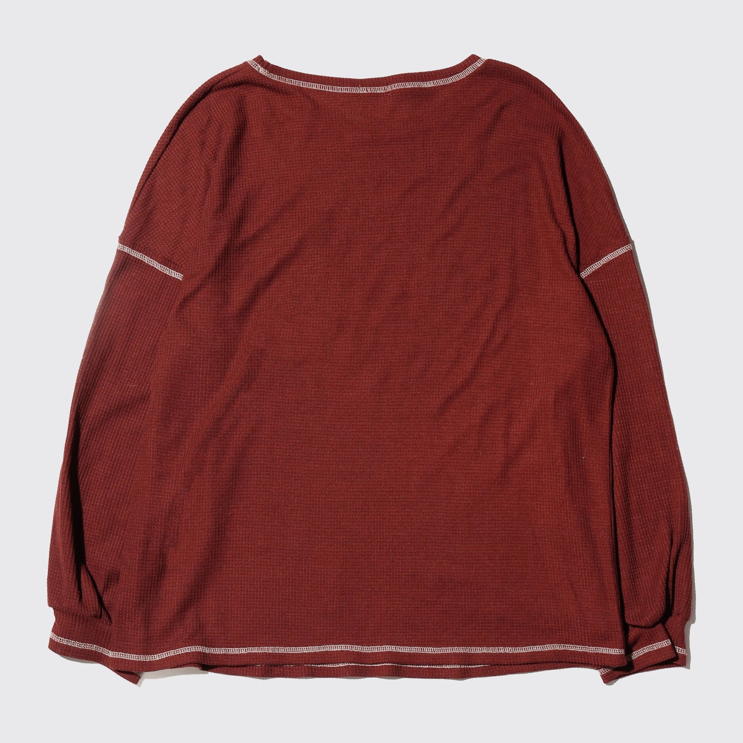 vintage stitched waffle cut sew