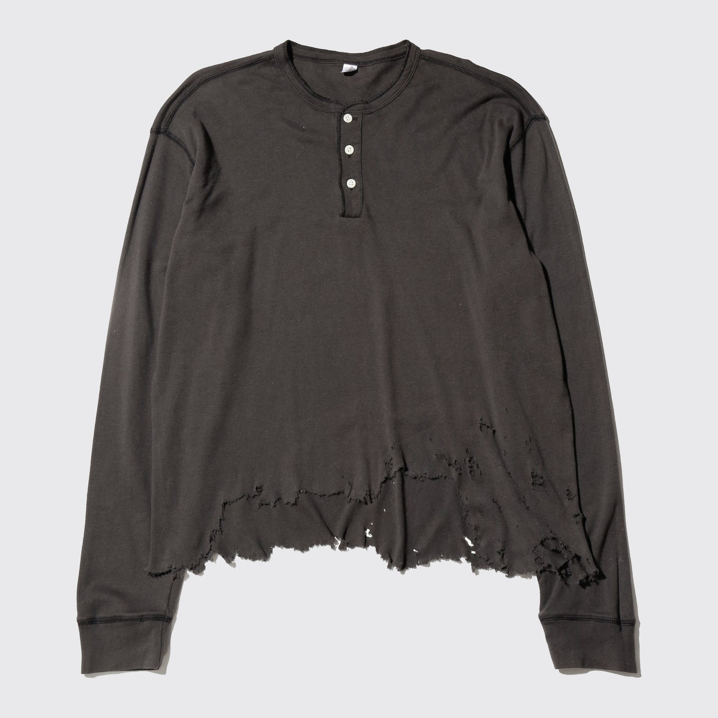 *one-off broken henry neck cut sew