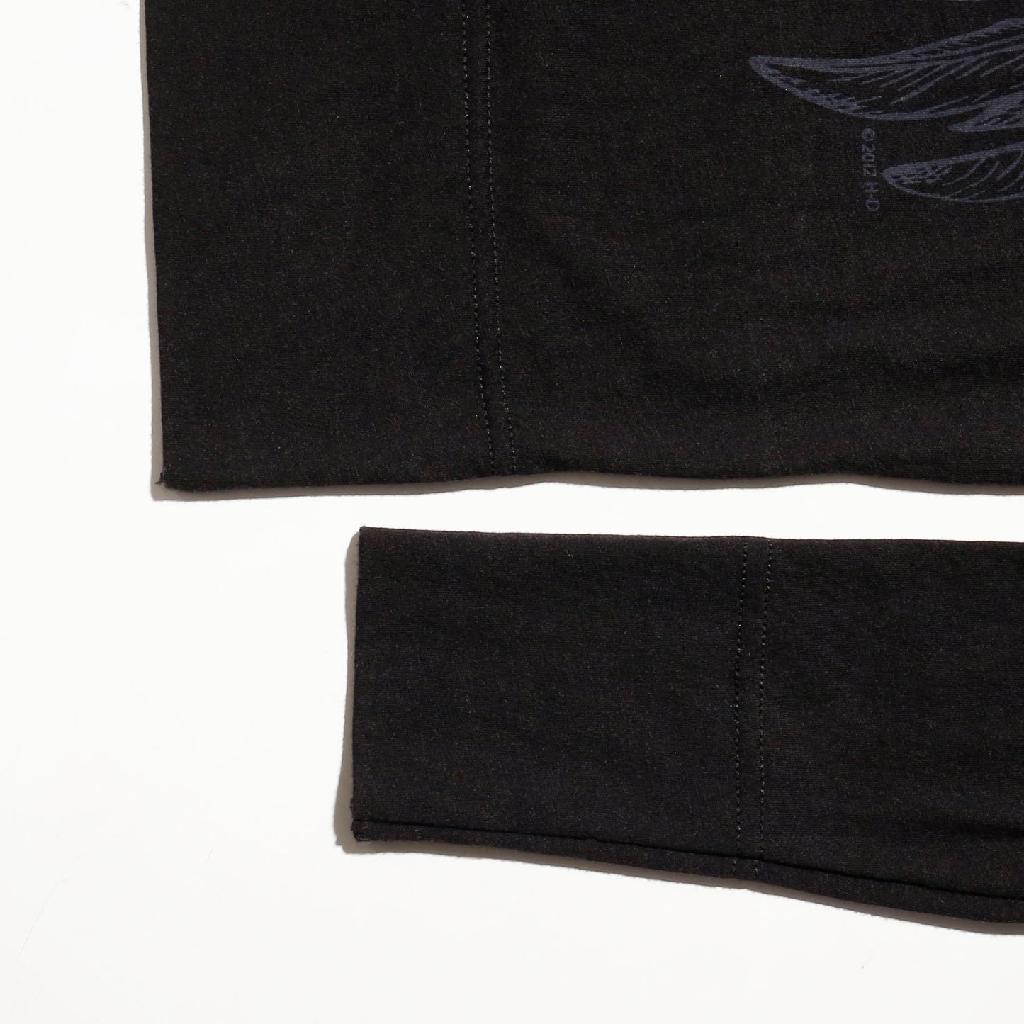 vintage harley-davidson feather l/s