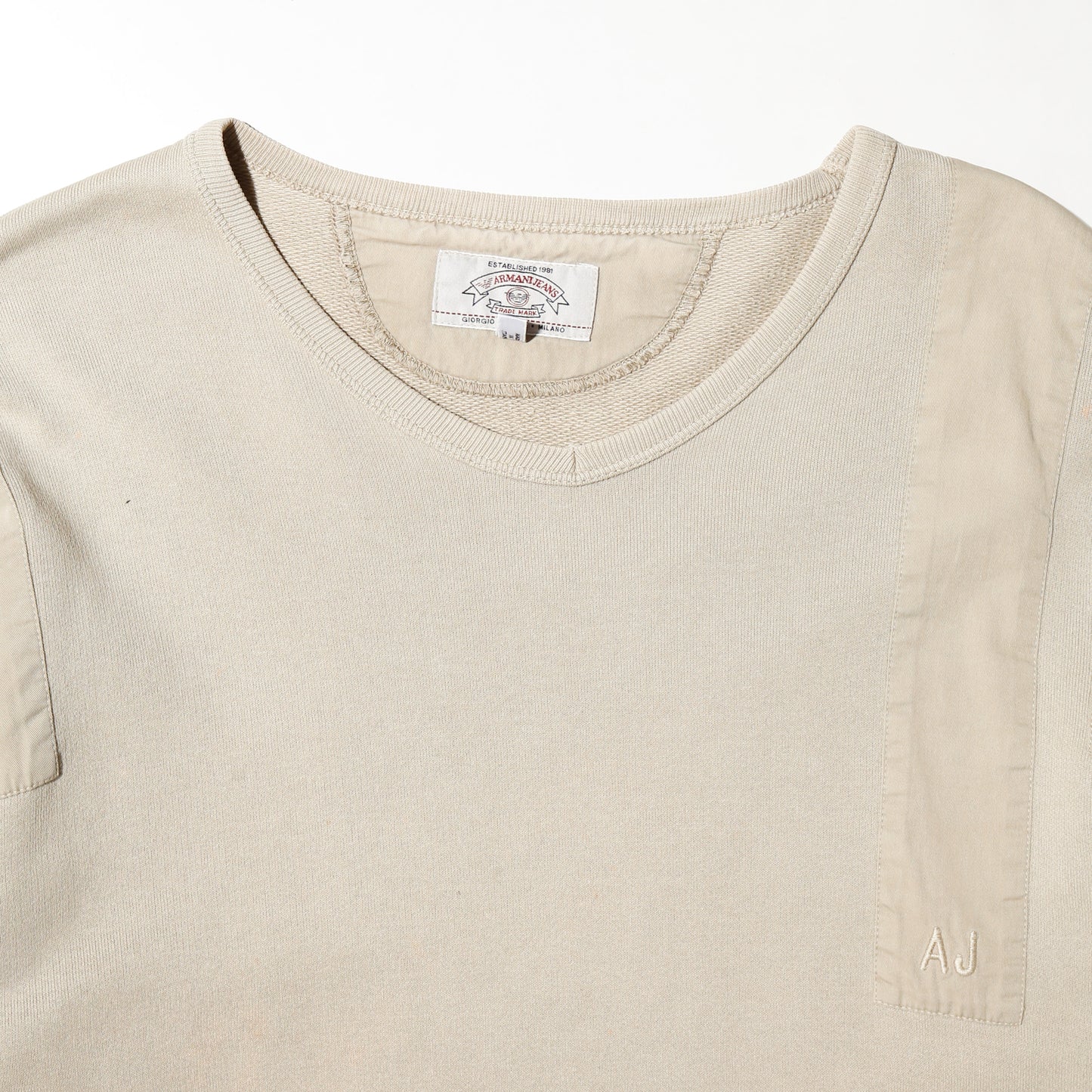 vintage 90's Armani Jeans command sweat