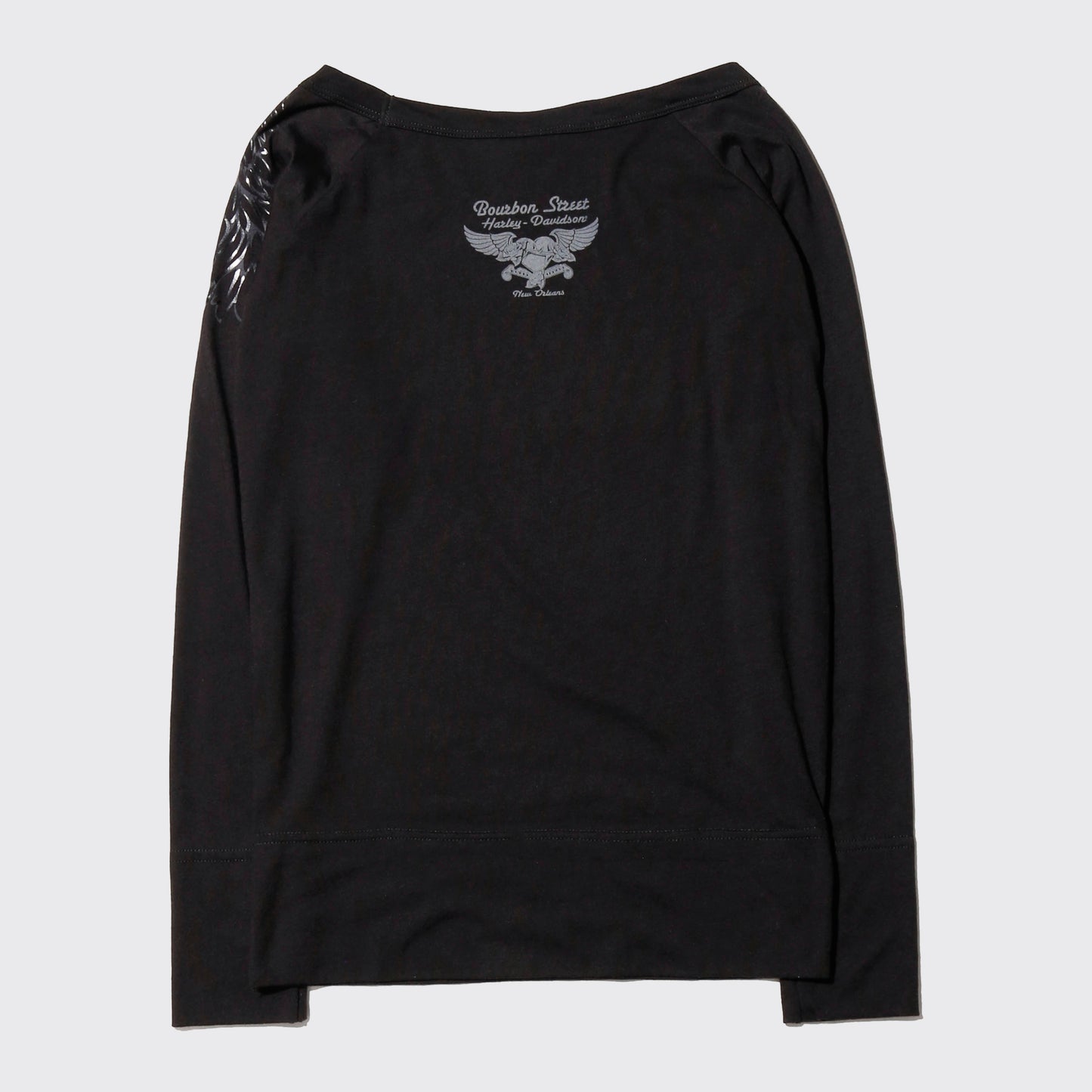 vintage harley-davidson feather l/s