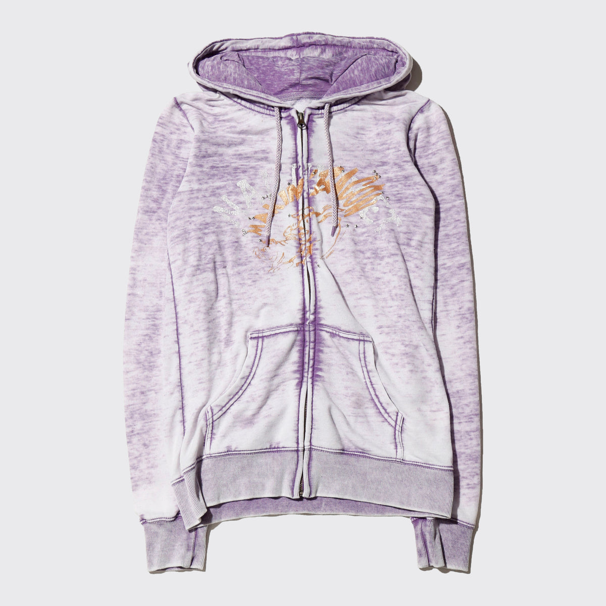 *one-off "making bacon" hand screen hoodie
