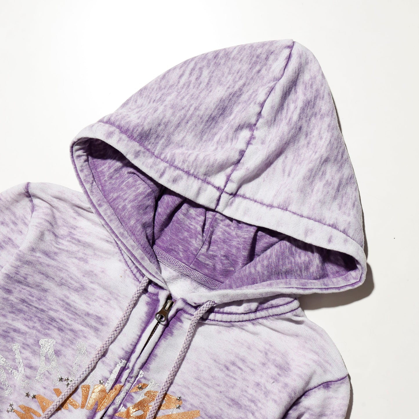 *one-off "making bacon" hand screen hoodie
