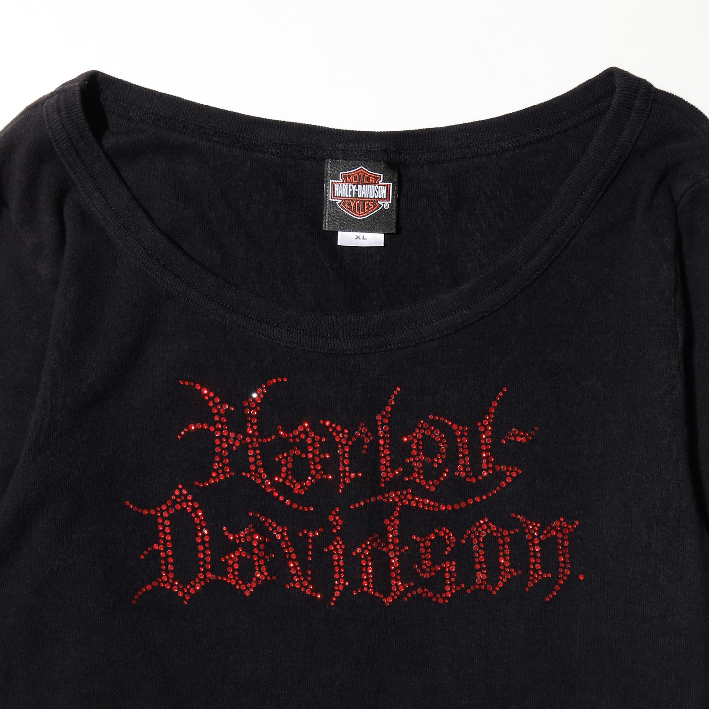 vintage 00's harley-davidson bijou cut sew