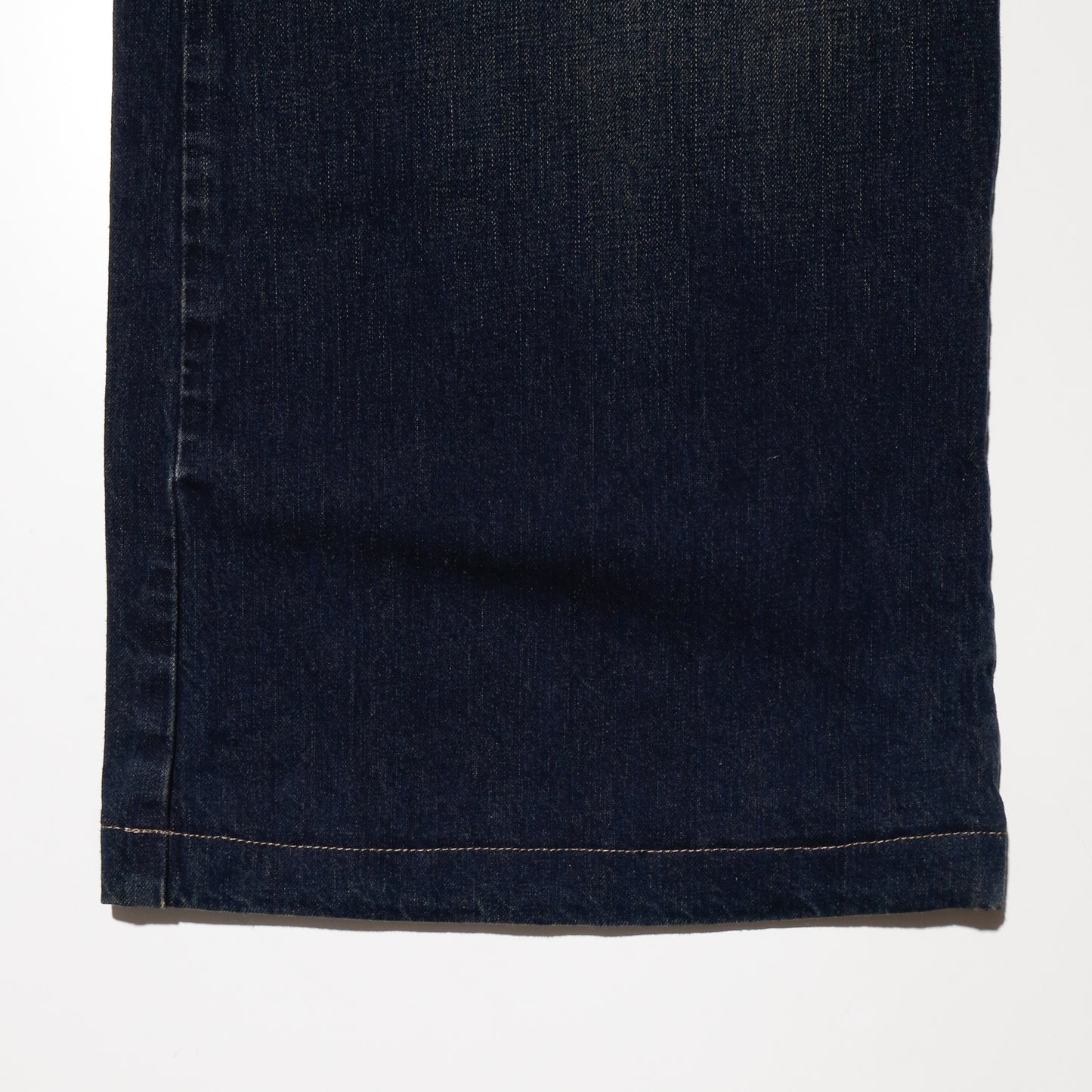 vintage low rise faded wide jeans