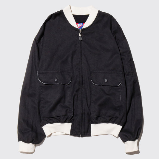 vintage rib utility blouson