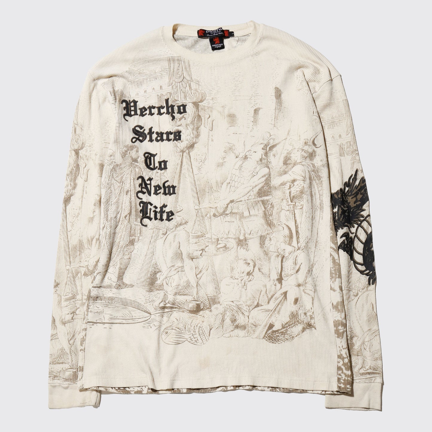 vintage 00's dwntwn renaissance thermal l/s