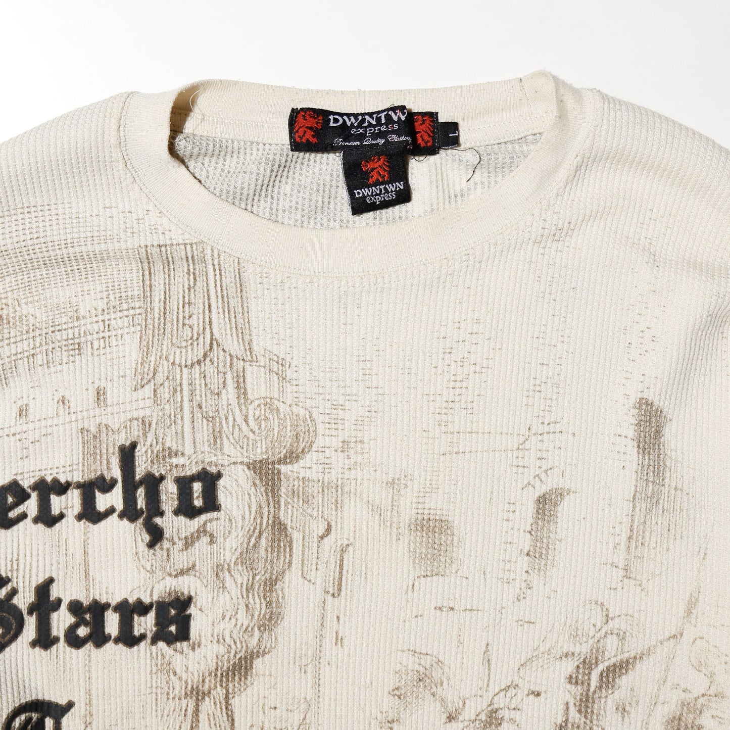 vintage 00's dwntwn renaissance thermal l/s