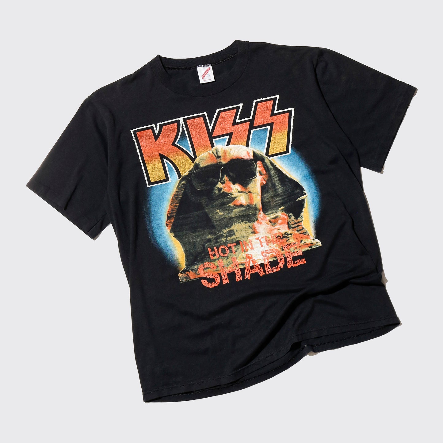 vintage 1990's KISS "hot in the shade" tour t-shirt