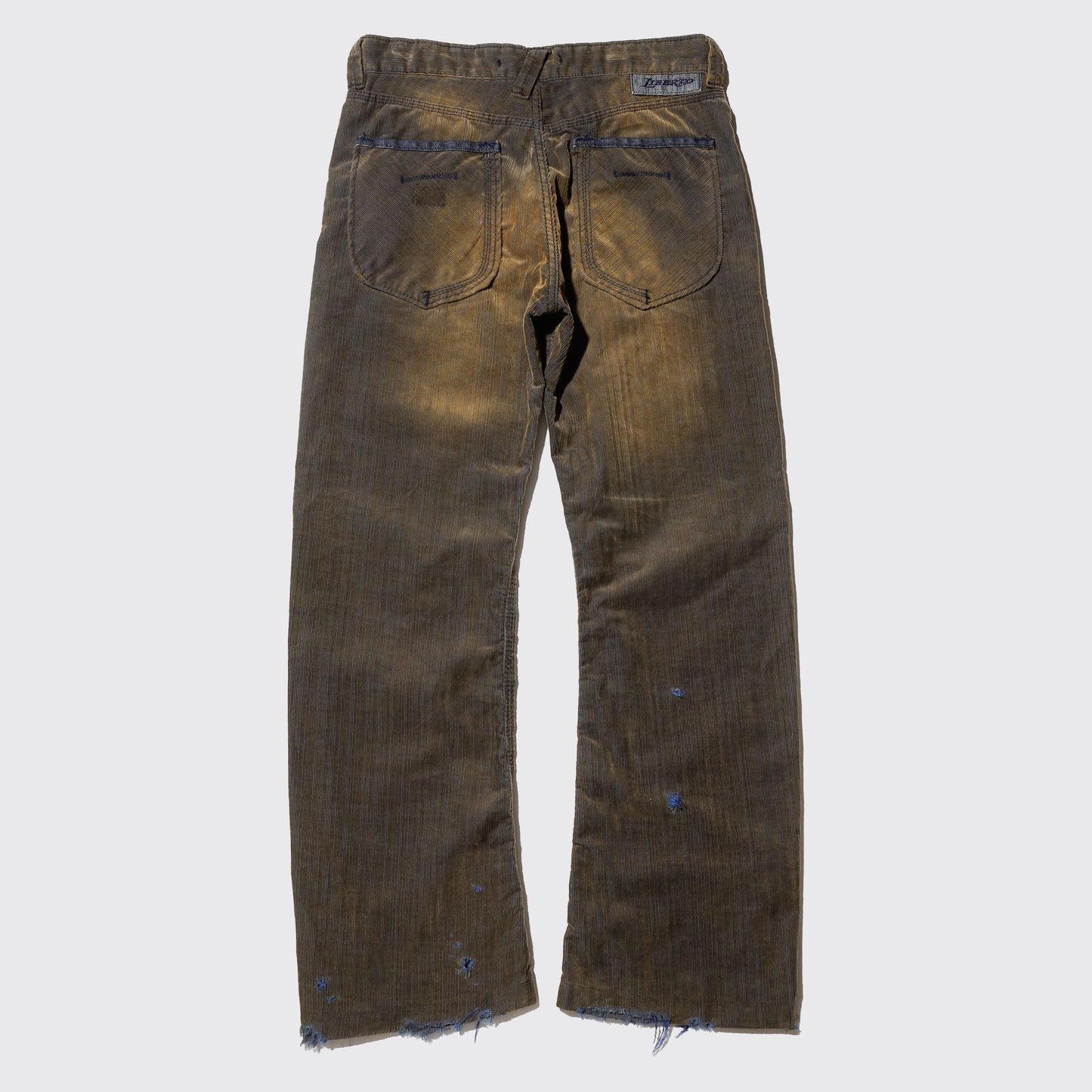 vintage broken dust jeans