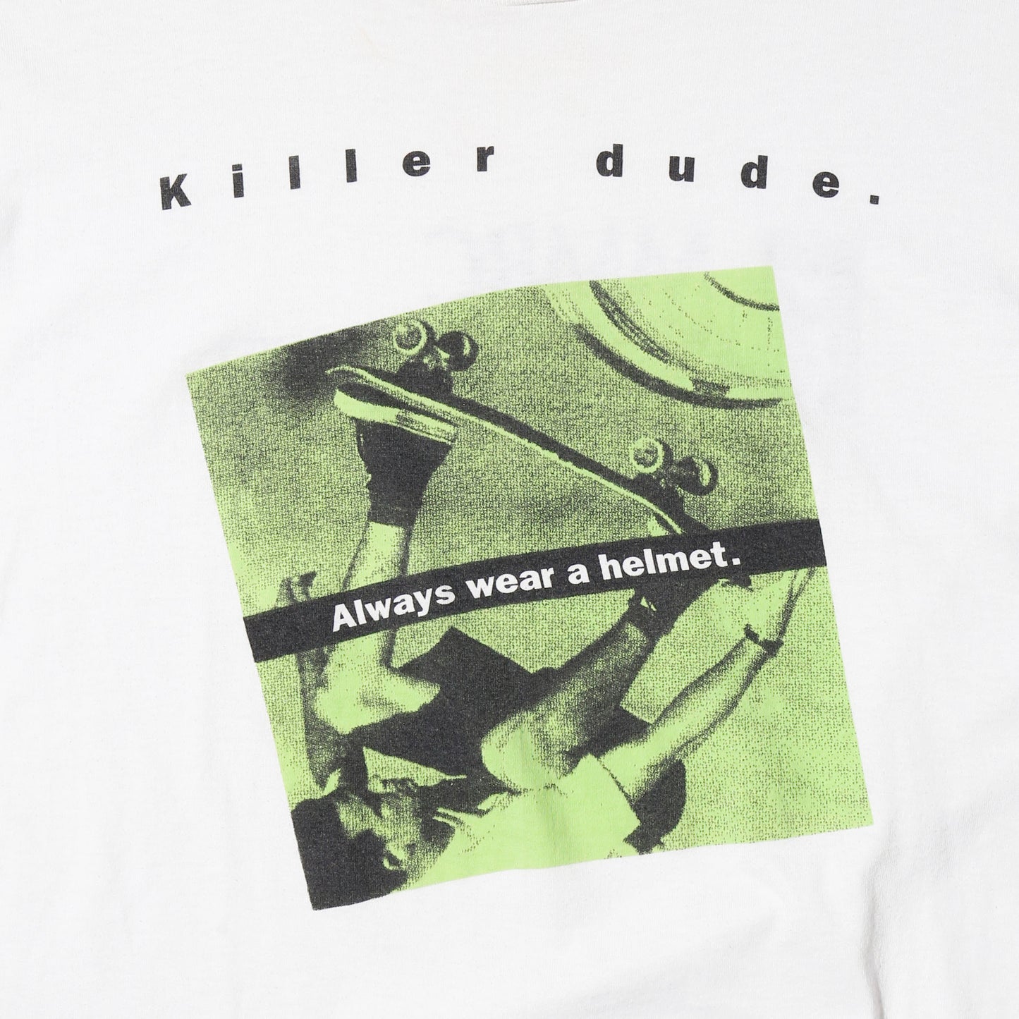 vintage 90's killer dude skate t-shirt