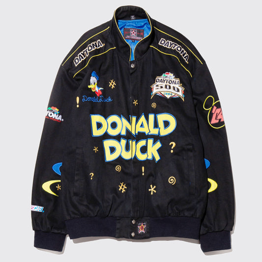 vintage Jeff Hamilton Donald Duck nascar jacket