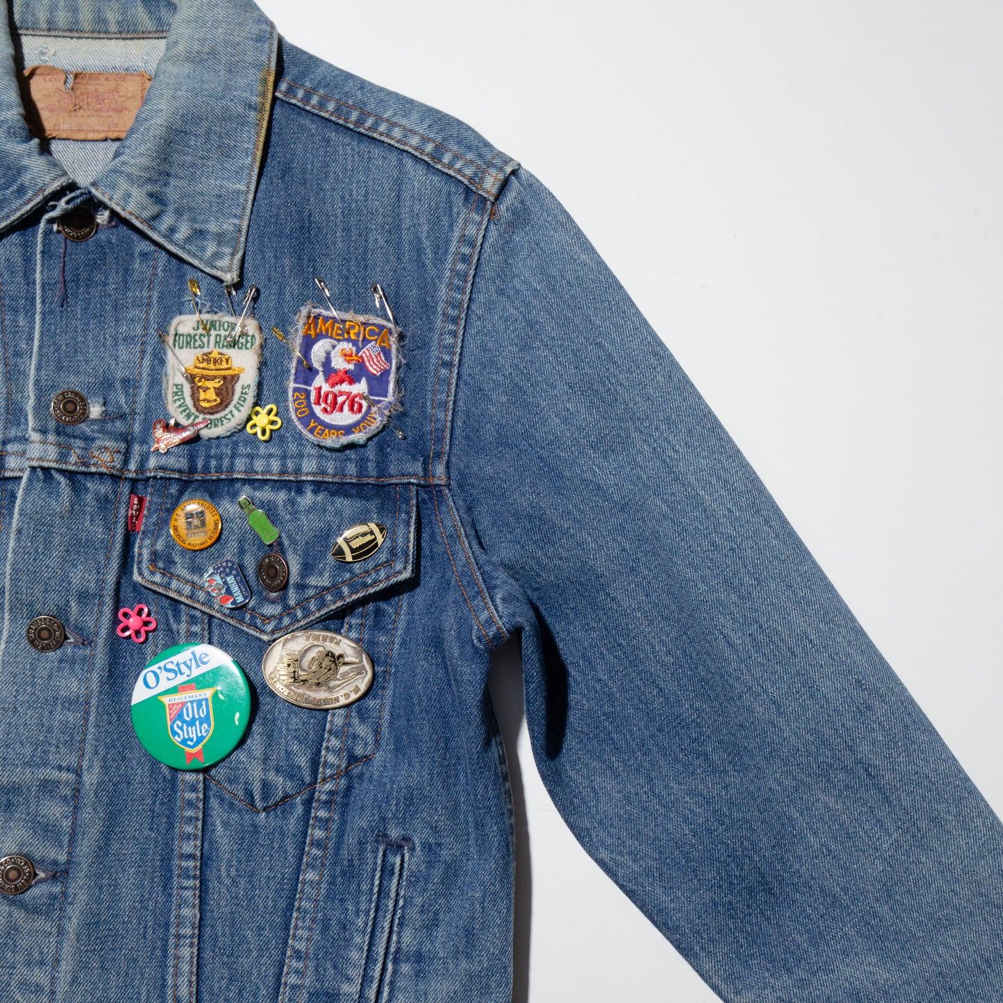 vintage custom trucker jacket