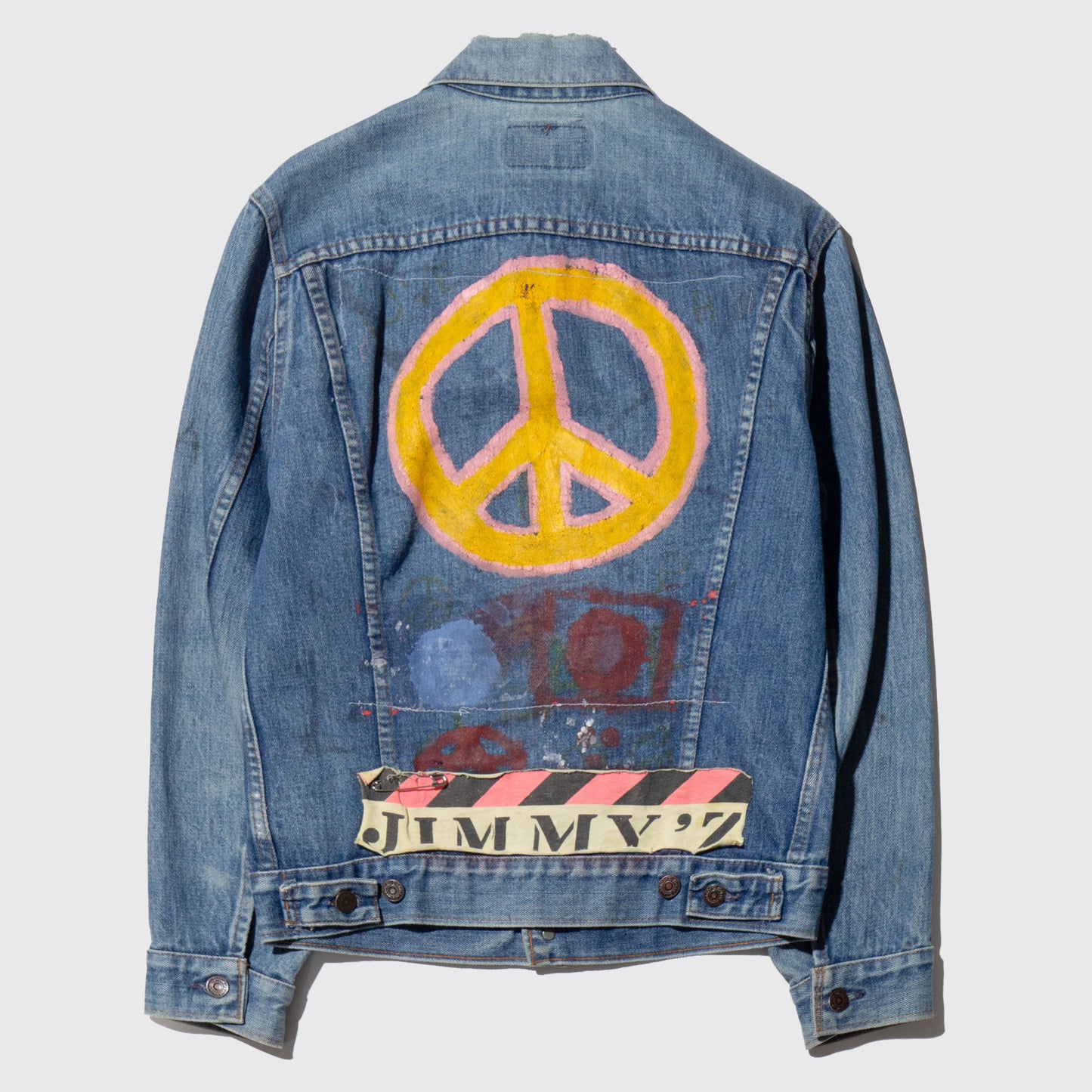 vintage custom trucker jacket