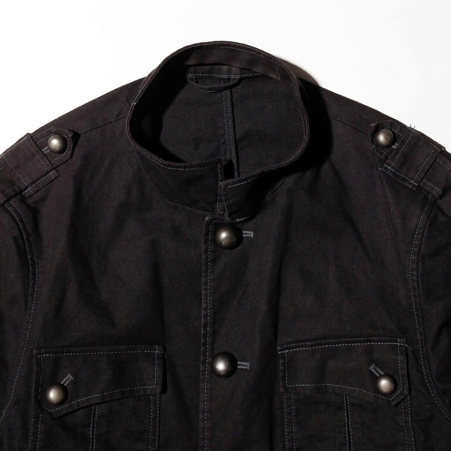 vintage cropped officer jacket