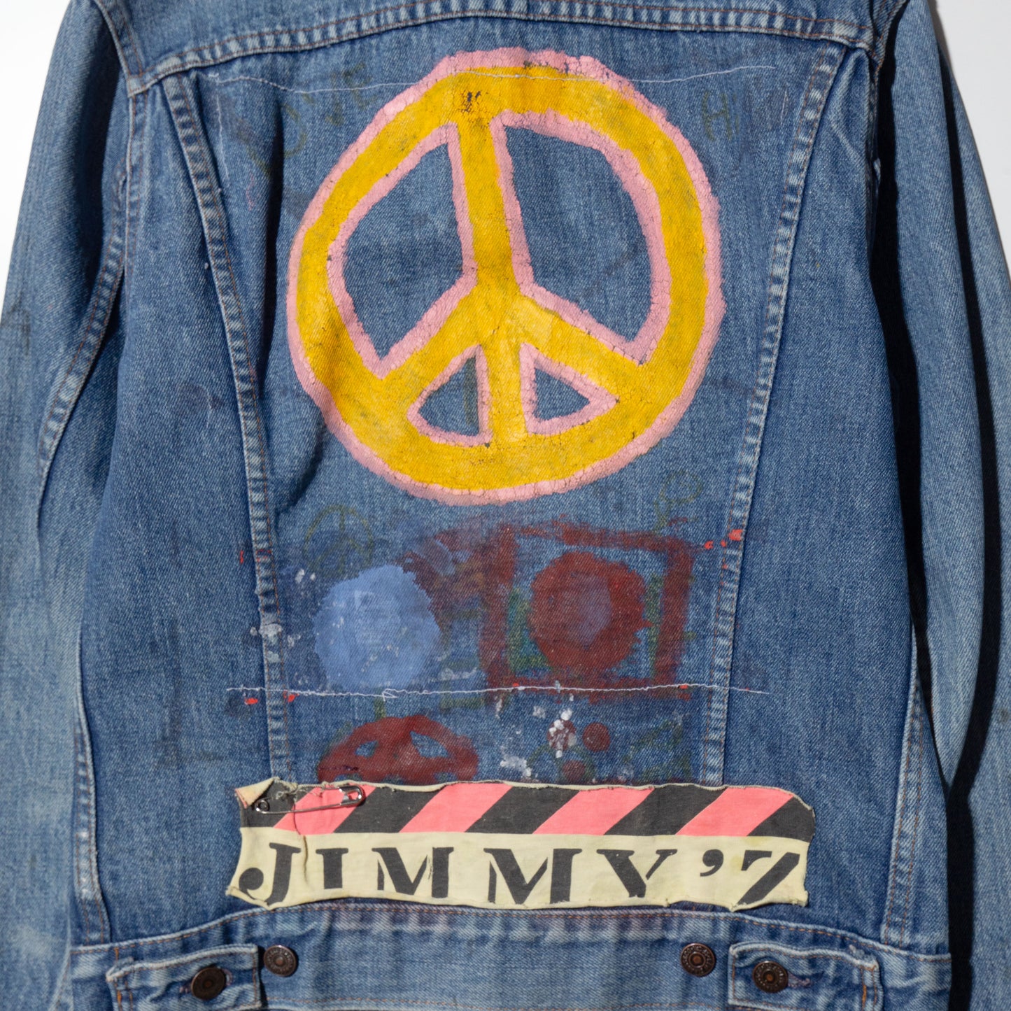 vintage custom trucker jacket