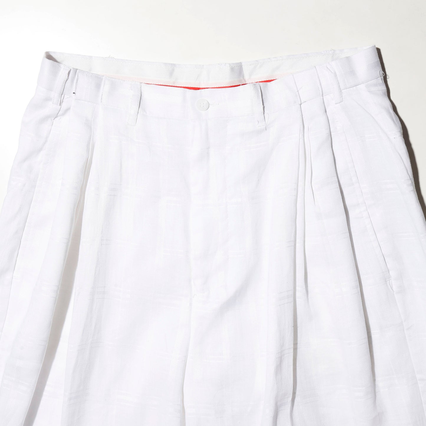 vintage hidden check bermuda shorts