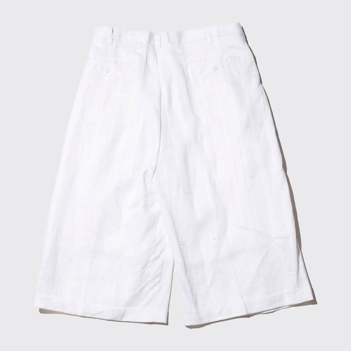 vintage hidden check bermuda shorts