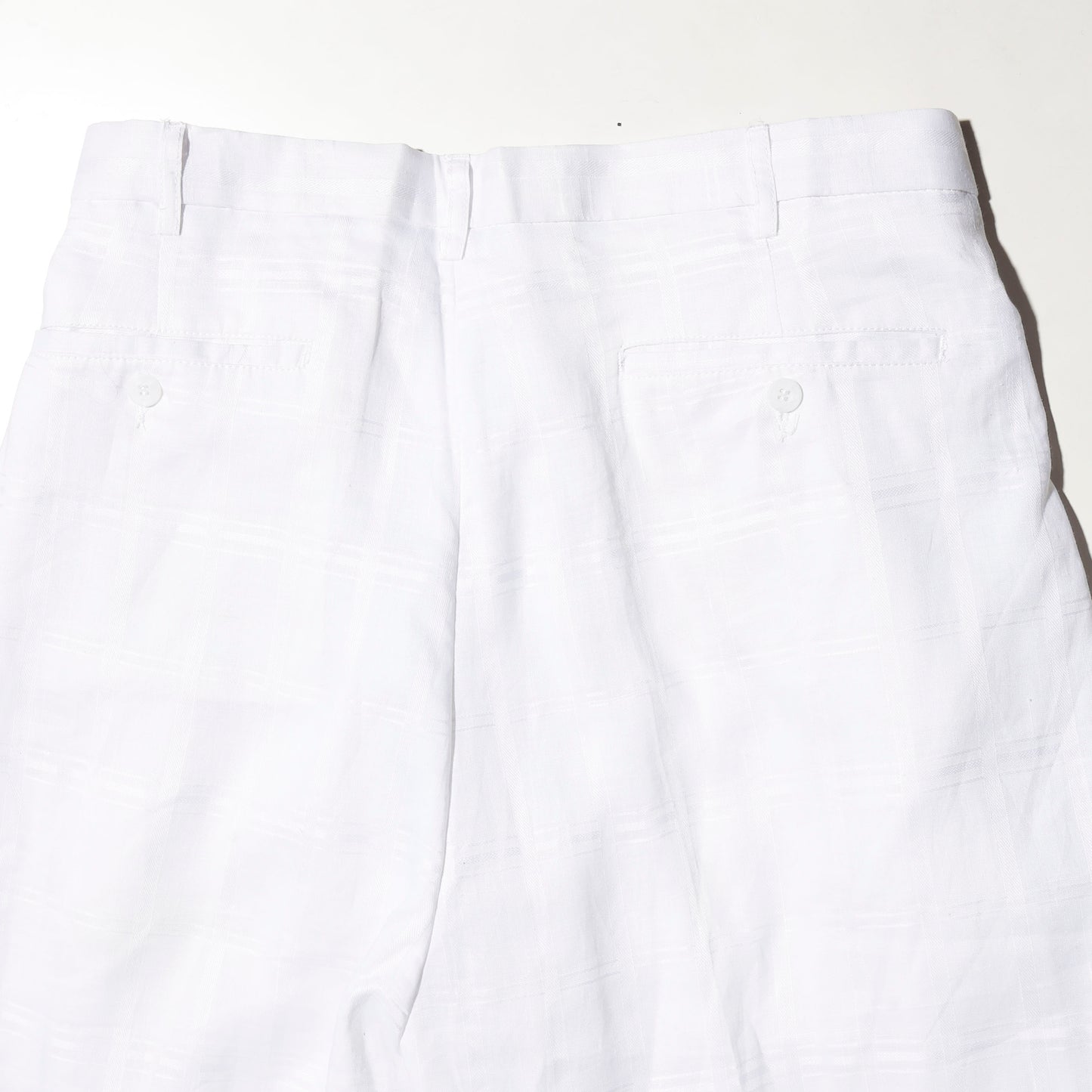 vintage hidden check bermuda shorts
