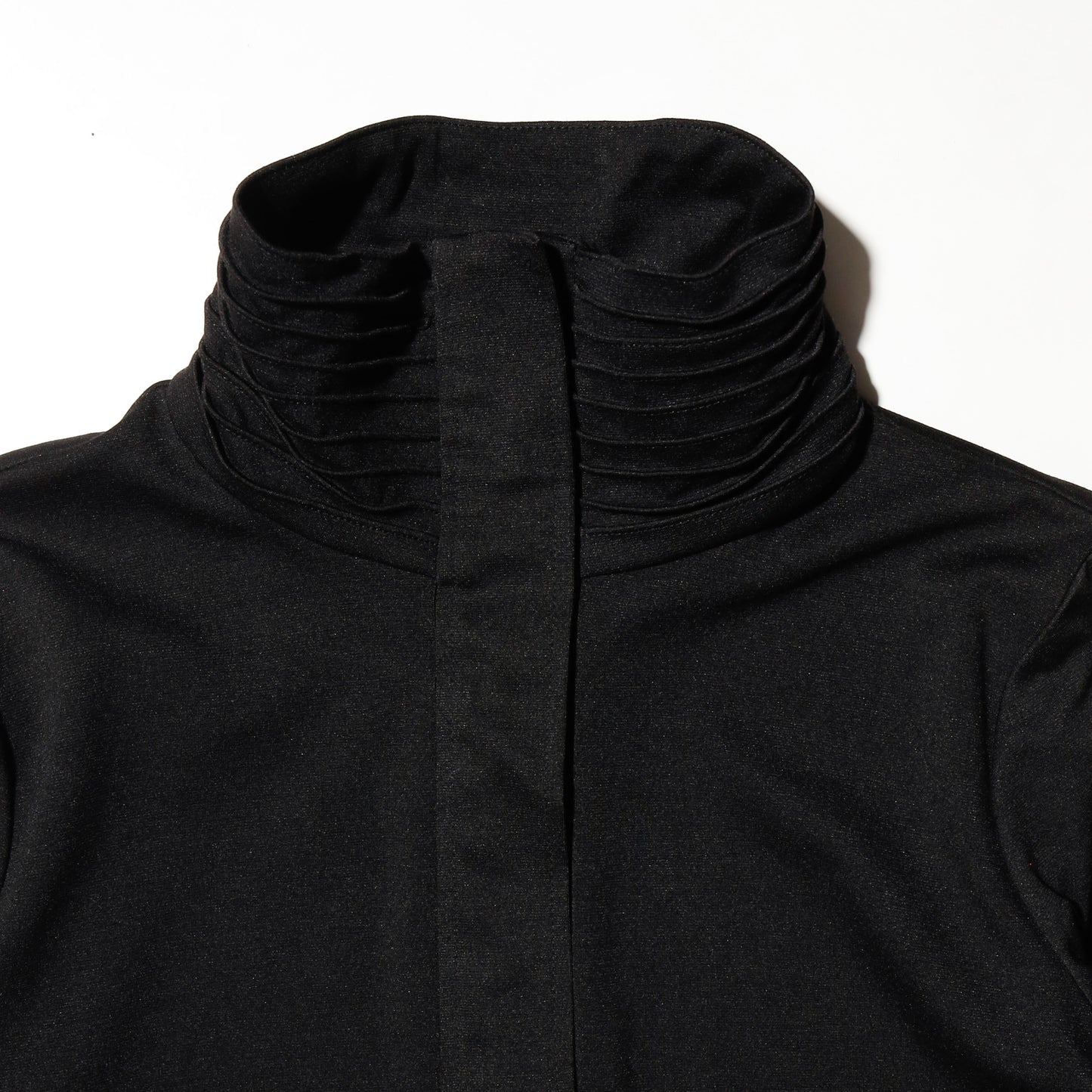 vintage pleats flare sleeve jacket