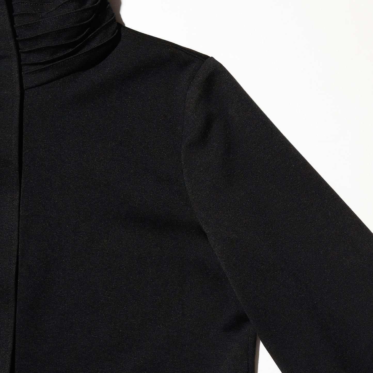 vintage pleats flare sleeve jacket