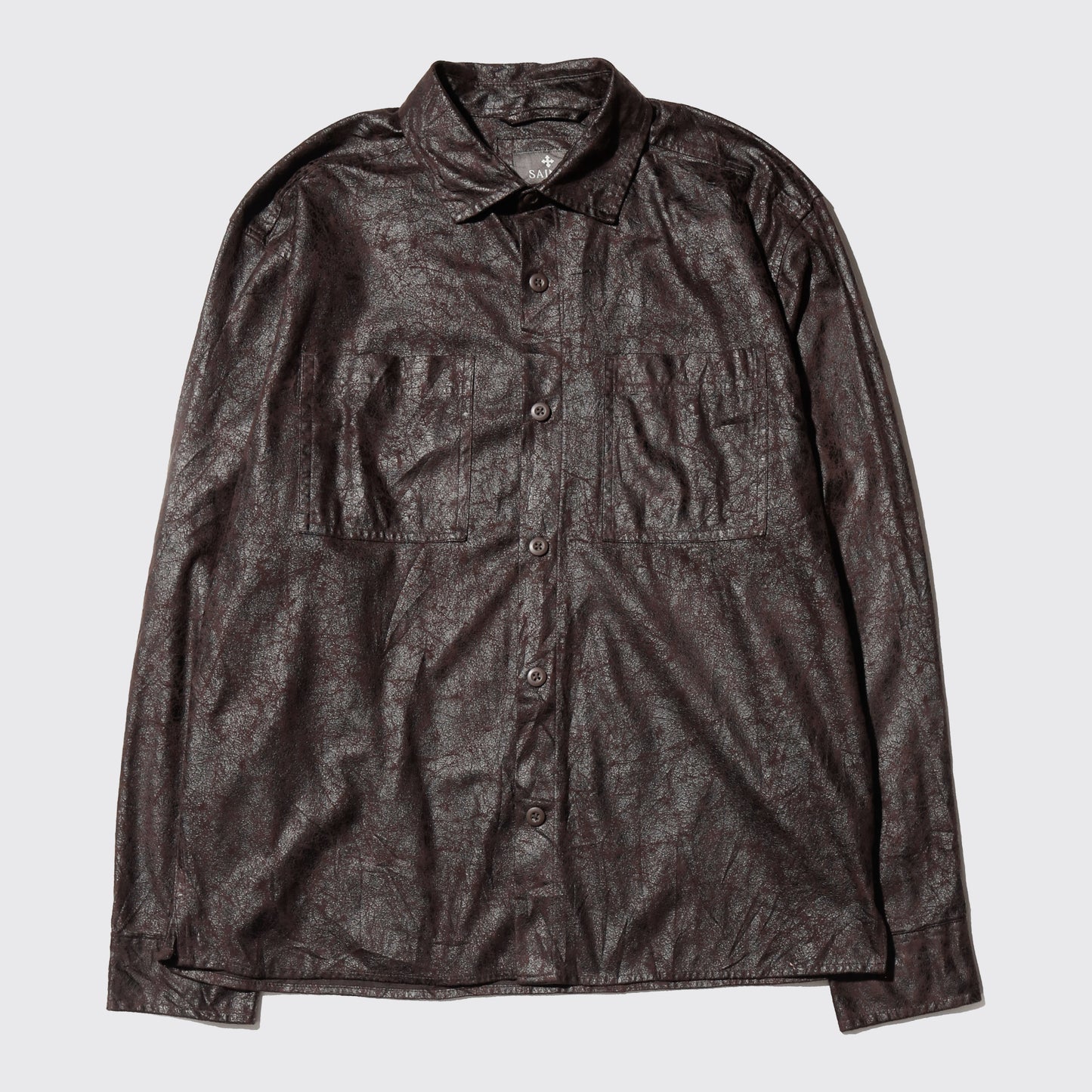 vintage distressed luster shirt