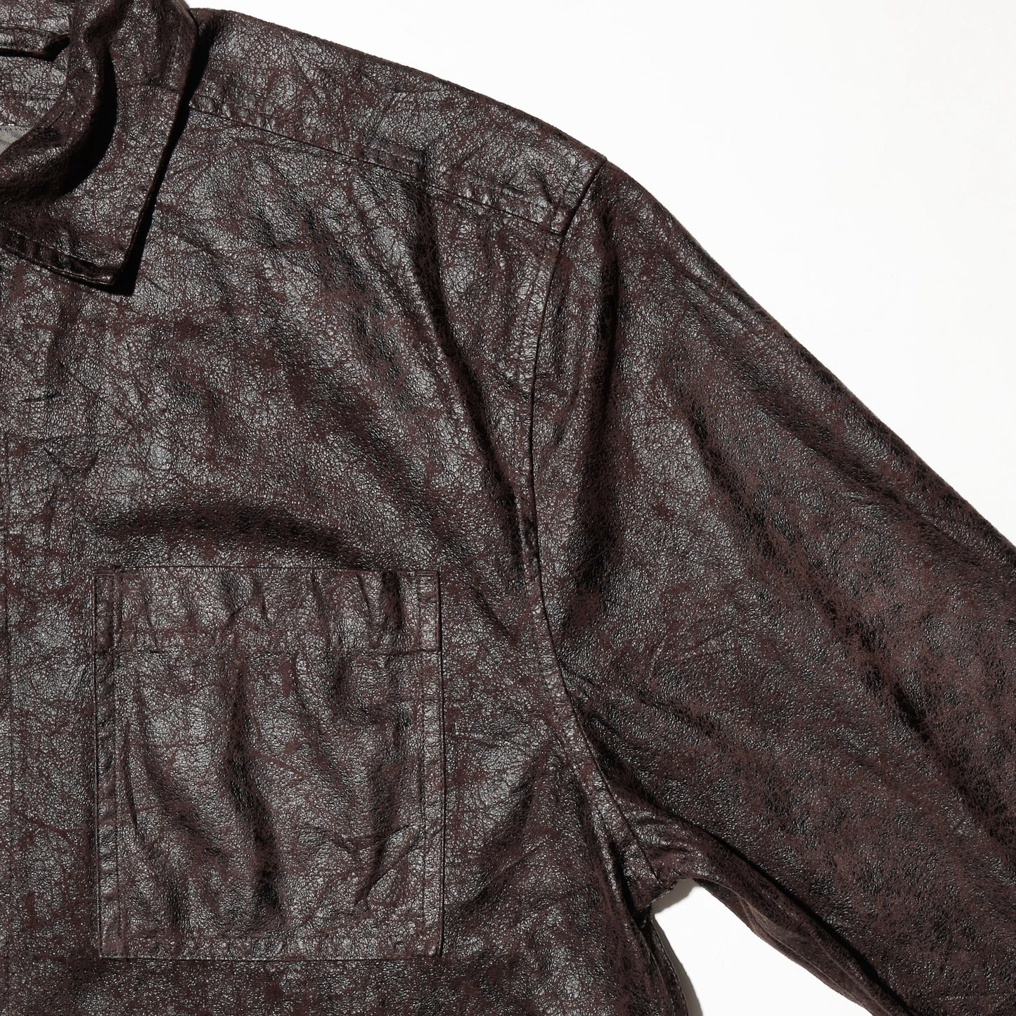 vintage distressed luster shirt