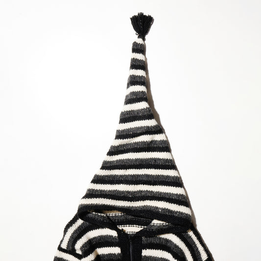 vintage wizard hood ecuador knit jacket with kapper badge