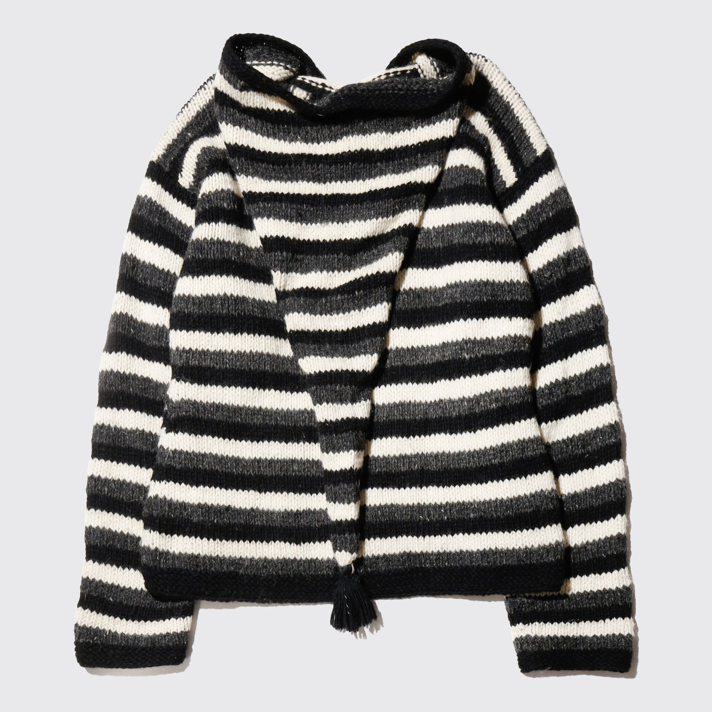 vintage wizard hood ecuador knit jacket with kapper badge